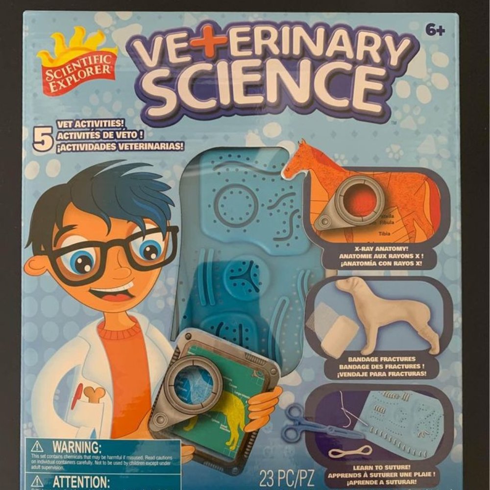 Scientific Explorer Veterinary Science Kids Science Experiment Kit